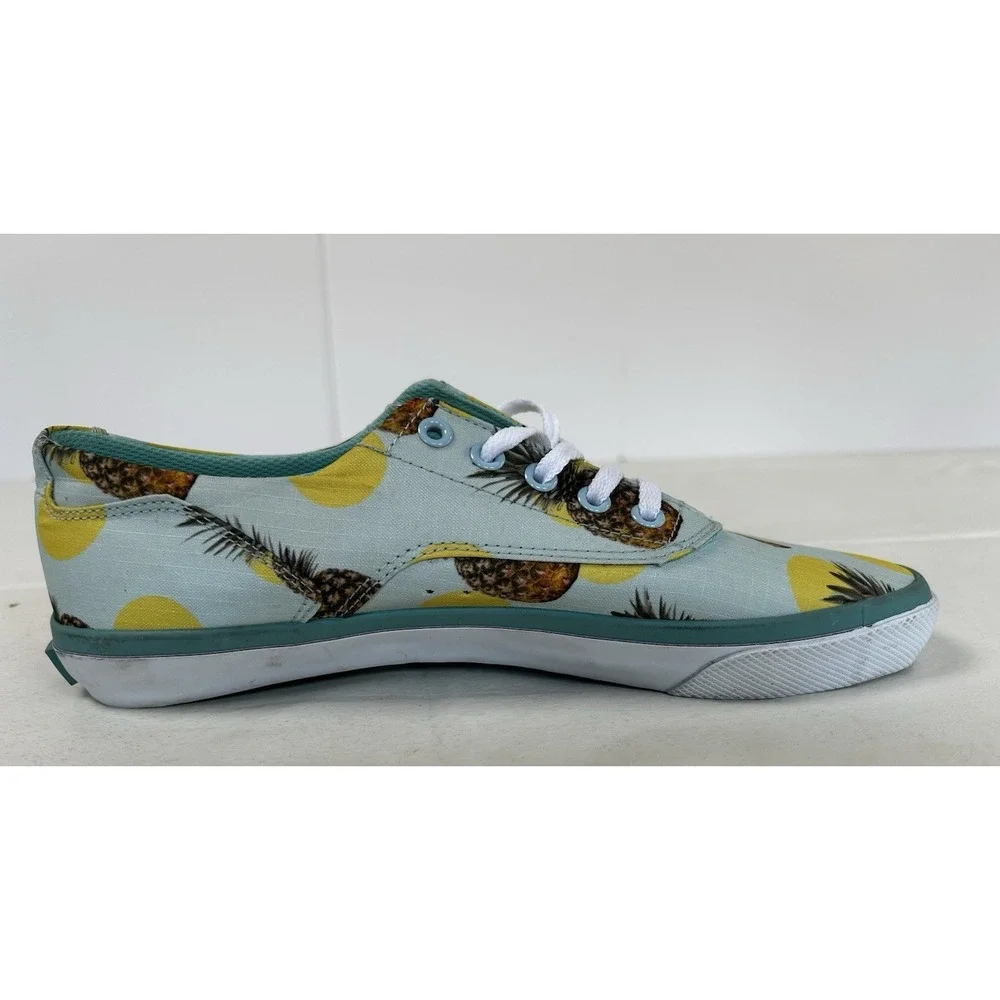 NWT Radii AXEL Mint Pineapple Lace Up Sneakers Shoes Men's Size 8 FM1052